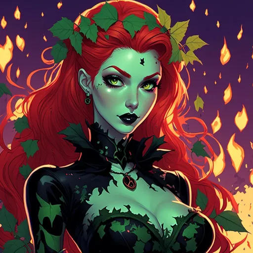 Prompt: <mymodel>   poison ivy  goth