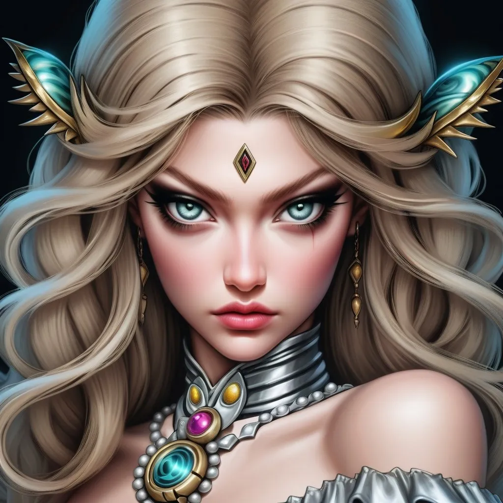 Hypnotic bimbo evil princess Gigi hadid close up po...