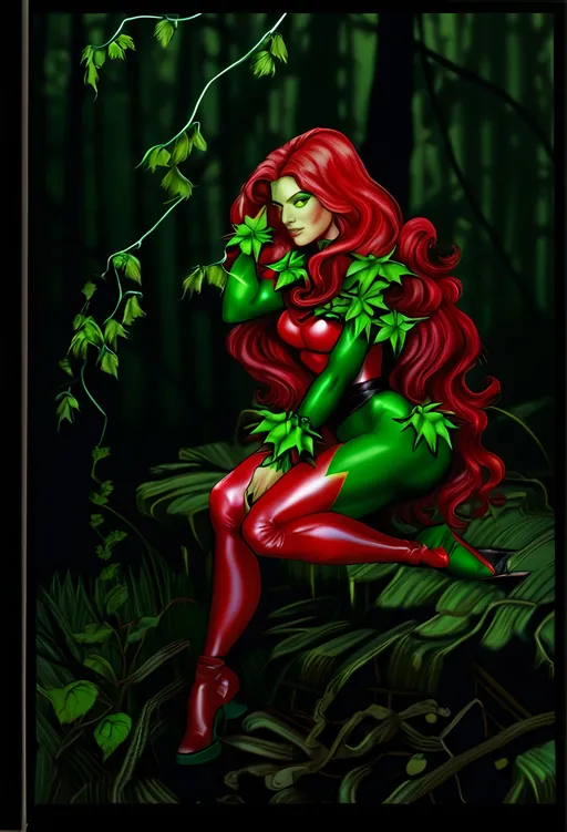 Prompt:   poison ivy