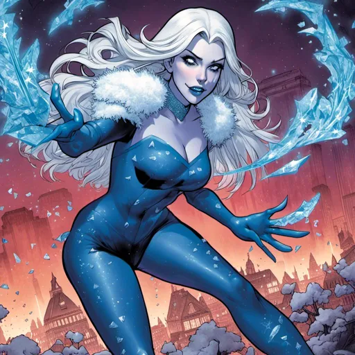 Prompt: <mymodel> bimbo killer frost 