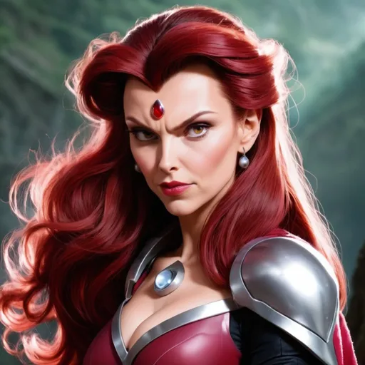 Prompt: Scarlett witch in thundercats 