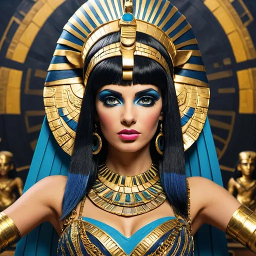 Prompt:    hypnotic bimbo Cleopatra 