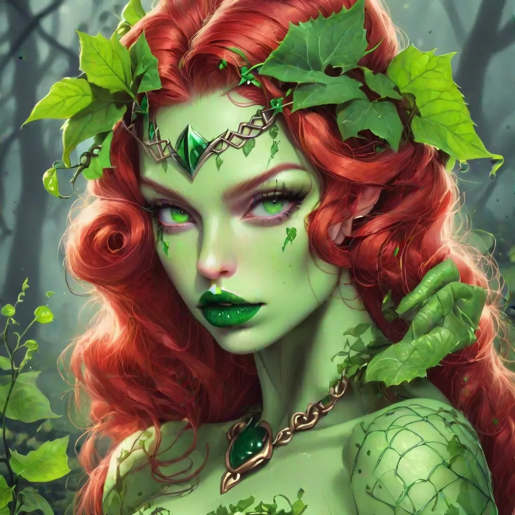 Viking Poison ivy with green lips