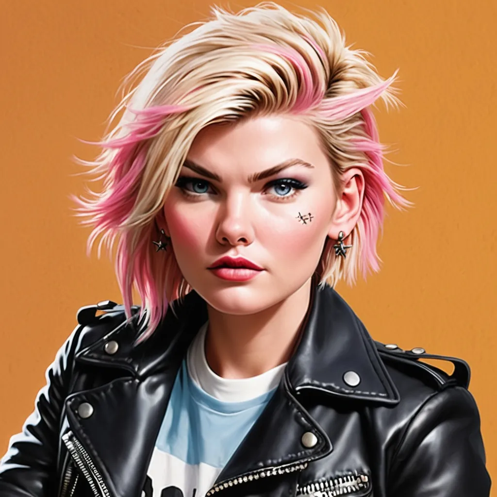 Elisha Cuthbert as punk