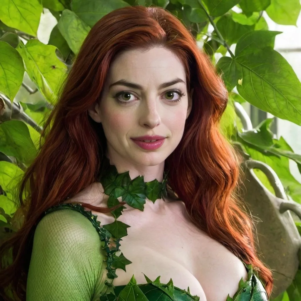 Ann Hathaway as poison ivy