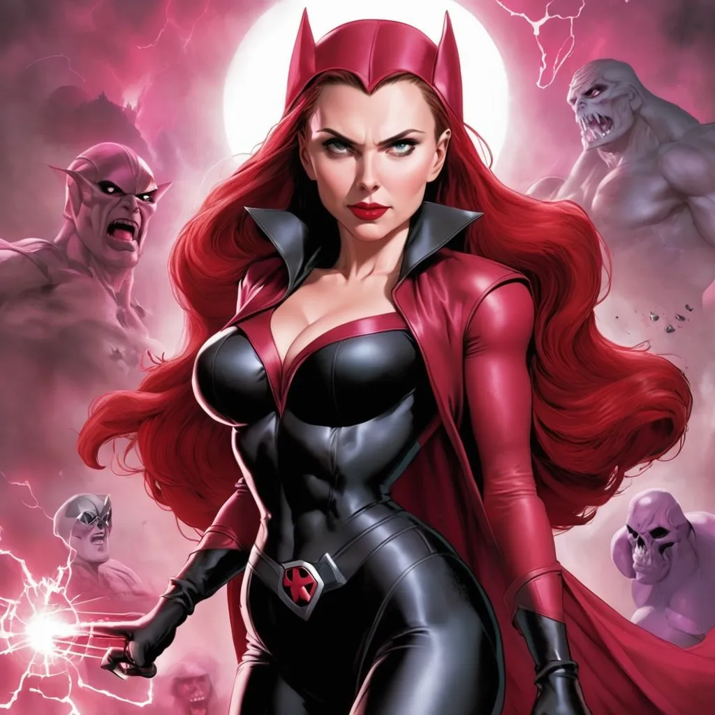 Scarlett witch in he-man