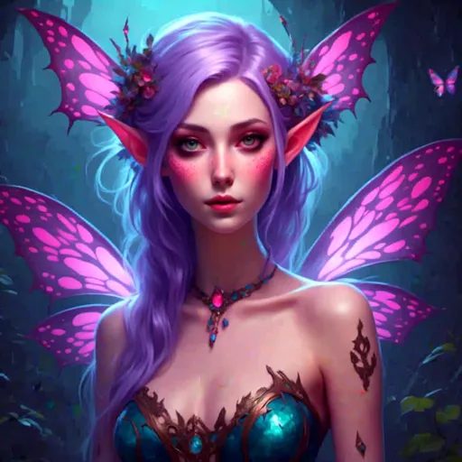 Prompt:   Fairy<mymodel>
