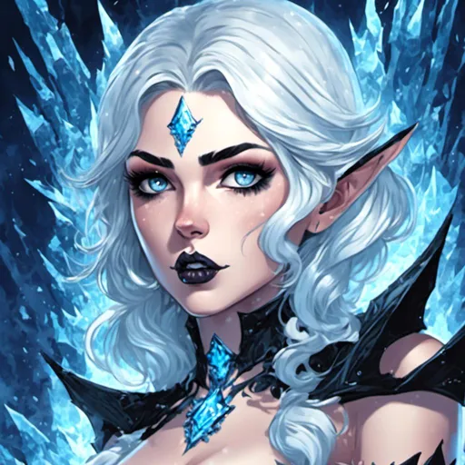 Prompt: <mymodel>Killer frost bimbo