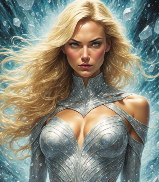 Prompt: <mymodel> Emma frost 