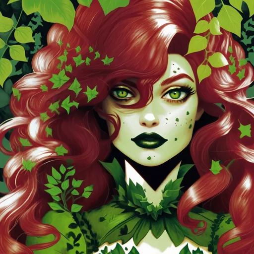 Poison Ivy Hypnotized By Emma Frost