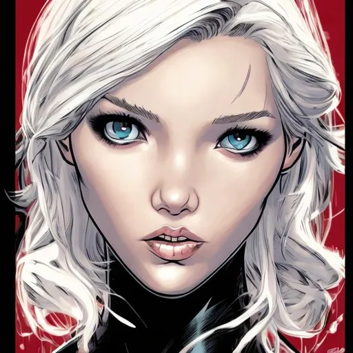 sasha luss dc comics marvel style OpenArt