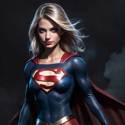 Prompt: Dark  supergirl