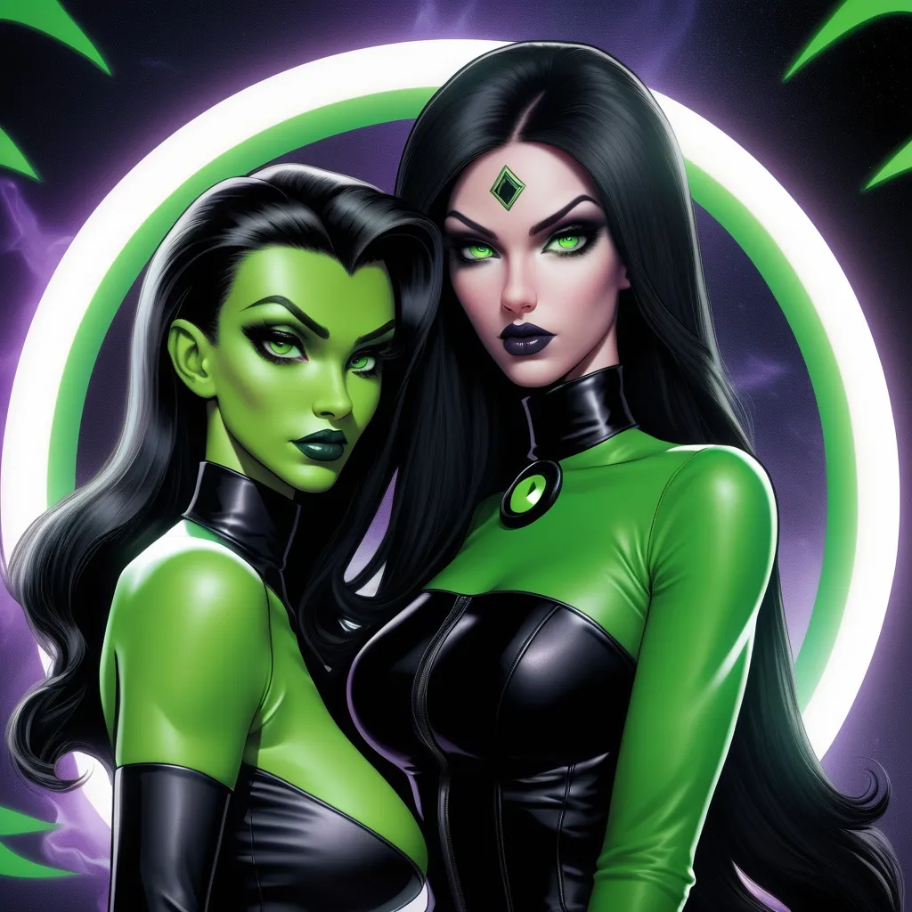 Shego hypnotized by hypnotic bimbo