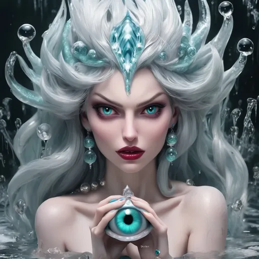 Hypnotic evil mistress mermaid