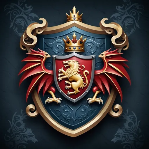 Prompt: Fantasy Football League Icon in the Game of Thrones style