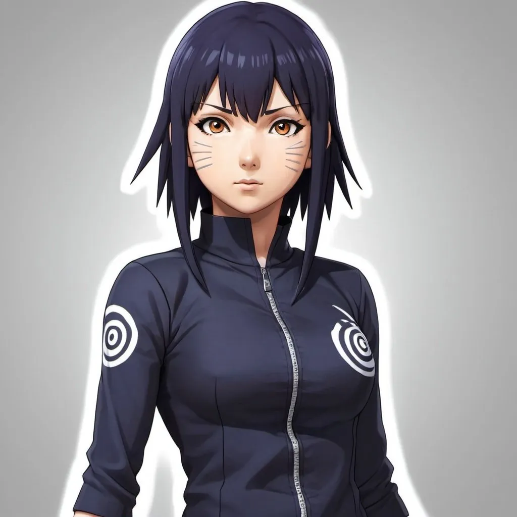 Prompt: please create full body of hinata from naruto serise. please try to create full body
