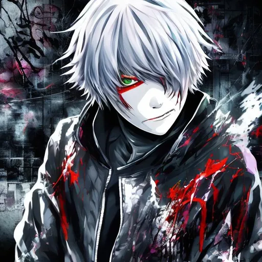 Prompt: tokyo ghoul high quailty and graphics