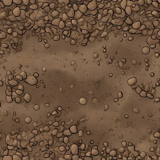 Prompt: cartoon dirt texture