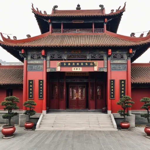 Prompt:  A Chinese style building.