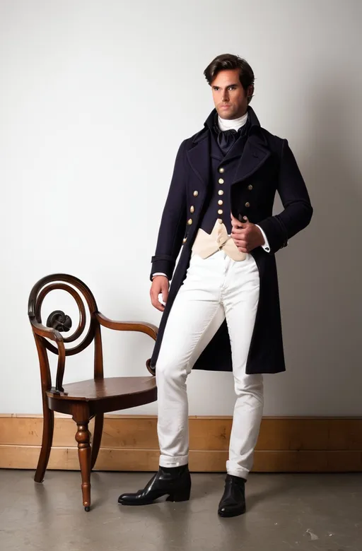 Prompt: regency coat