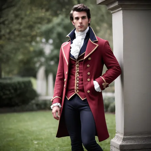 Prompt: regency coat