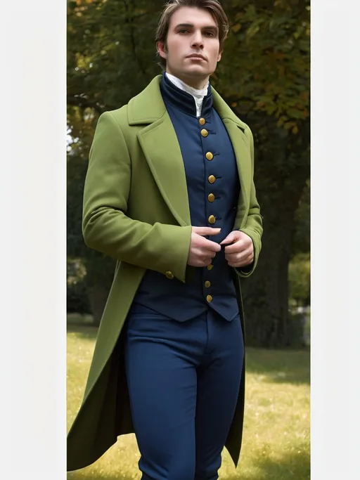 Prompt: regency coat