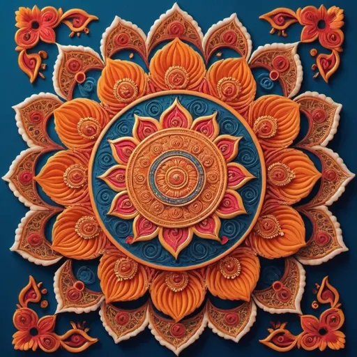 Prompt: make a beautiful vedic design

