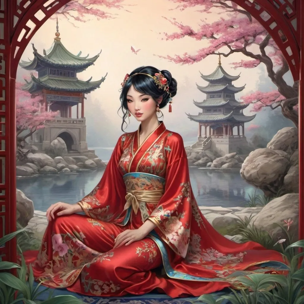 Prompt:  fairy tales oriental
