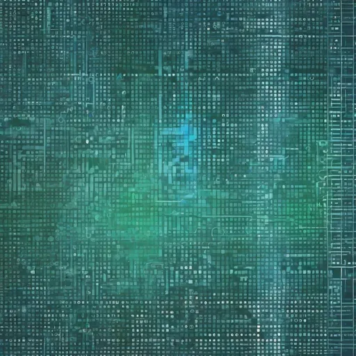 Prompt: A background image file for linkedin profile. blend of digital elements like circuit patterns or binary codes to symbolize digital channels. Incorporate financial symbols such as dollar signs, graphs, or stock market charts to represent finance. Choose a color scheme that reflects professionalism and modernity, such as shades of blue, green, or gray.