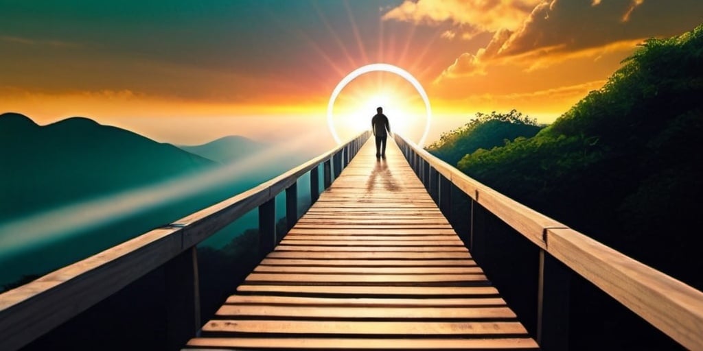 Prompt: Create a YouTube channel banner for "Insightful Pathway" that embodies themes of guidance, inspiration, and personal growth. The banner should feature an inspiring background, such as a pathway through a natural landscape, a sunrise, or light rays breaking through clouds, symbolizing a journey towards enlightenment. Use calming and motivating colors like blue, green, and white. Incorporate the channel name "Insightful Pathway" prominently in the center or left side of the banner in a modern, readable font. Add the tagline "Your Journey to Inspiration" below the channel name. Ensure all text is clearly visible and readable against the background. The design should fit within the YouTube banner dimensions of 2560 x 1440 pixels, with all important elements within the safe area of 1546 x 423 pixels.
