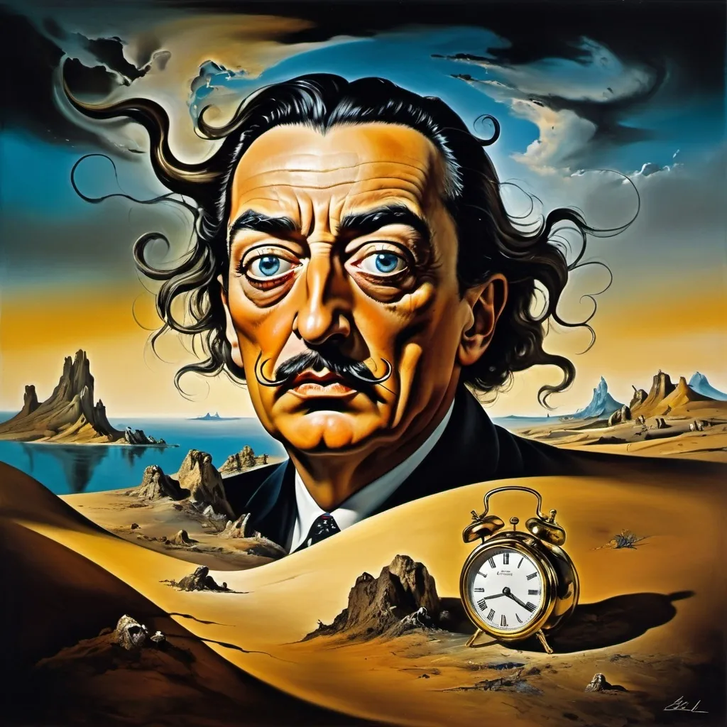 Prompt: The Mad Salvador Dali