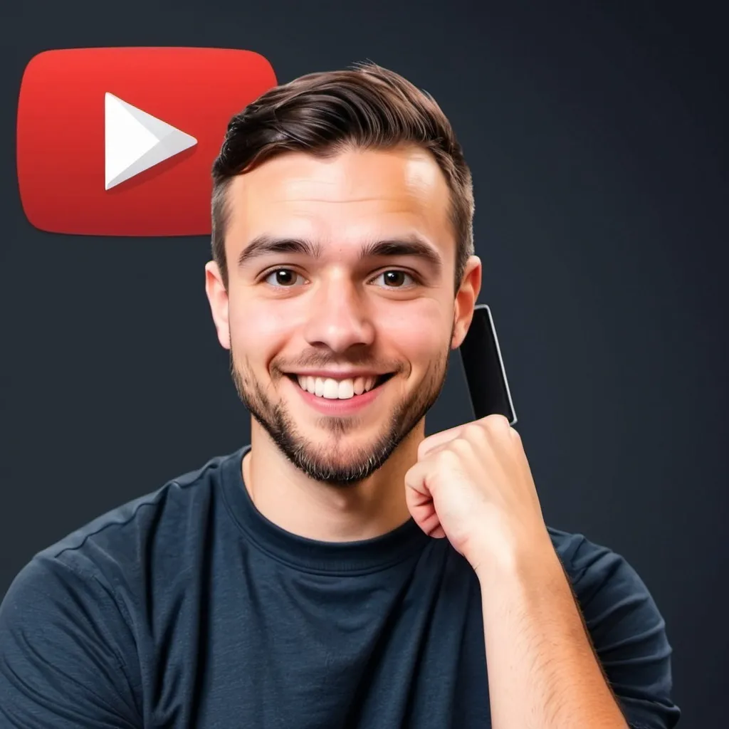 Prompt: Generate simple profile picture for a youtube business