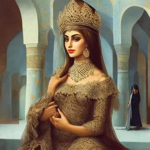 Prompt: Iranian princess