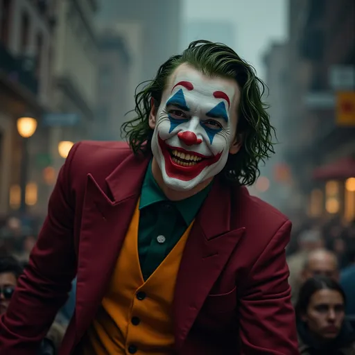Prompt: Harry Styles as The Joker