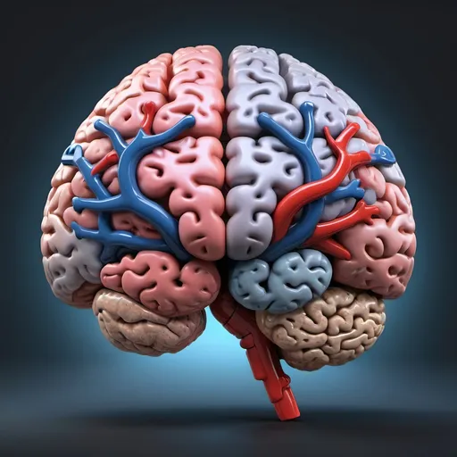 Prompt: Show the an epic picture of the brain, which somehow relates to Autism such as being special, or unique