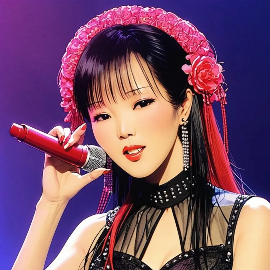 Prompt: Anita Mui who is a singer