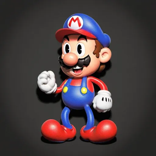 Prompt: mario