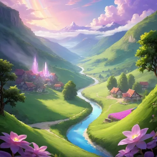 Prompt: Dreamlight valley