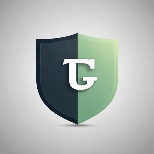 Prompt: Make an application logo for TruthGuard, it is an app for spotting fake news. Make it simple but impactful. Make it minimalist. Use the letters T as a sword and G as a Shield