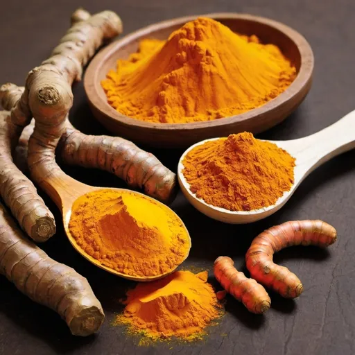 Prompt: turmeric and bengal root