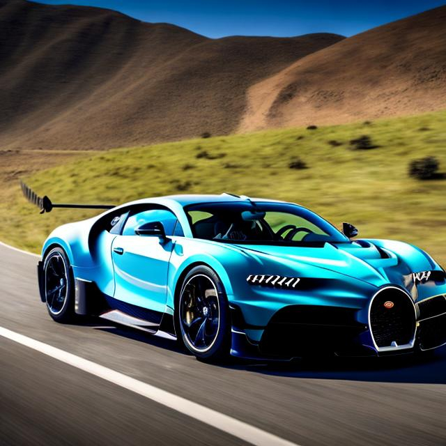 Prompt: 2019 Bugatti Divo 
