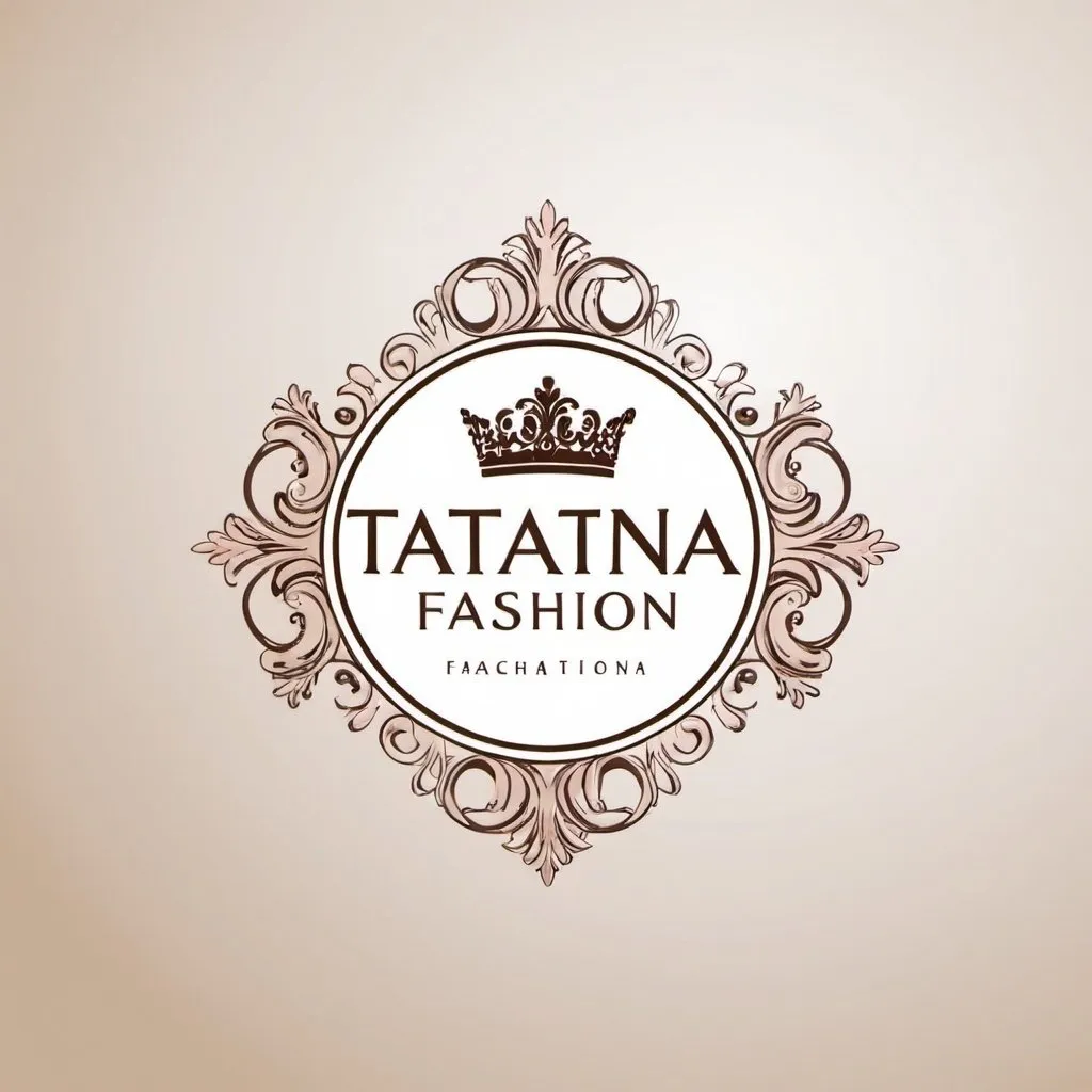 Prompt: Create a logo that says tatiana fashion