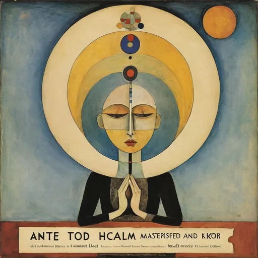 Prompt: ante todo mucha calma : : masterpiece painted by kandinsky and klee and Roland Topor