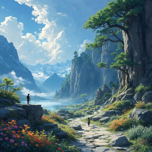 Prompt: Creat image ghibli