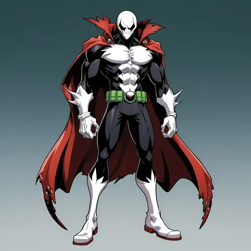 Prompt: Spawn in my hero academia full body image 