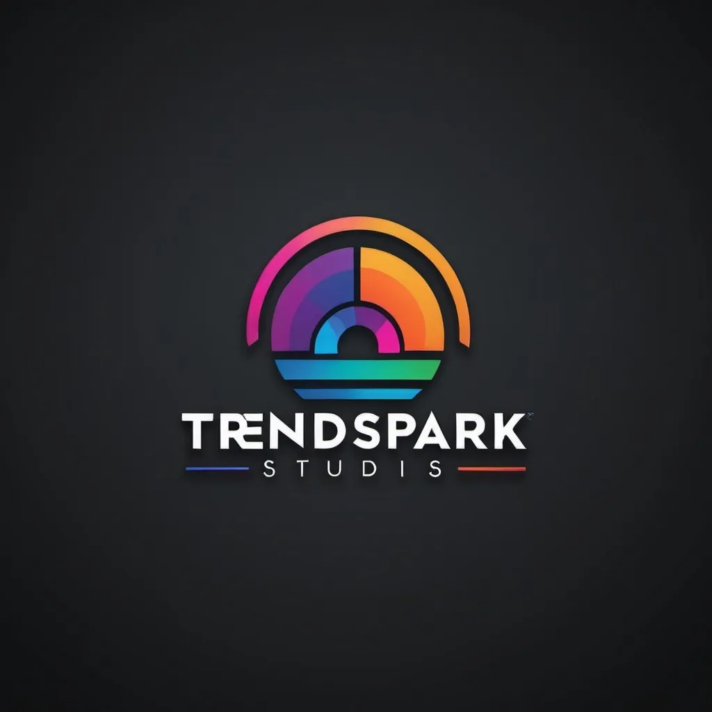 Prompt: create me a logo for Trendspark studios (marketing agency 