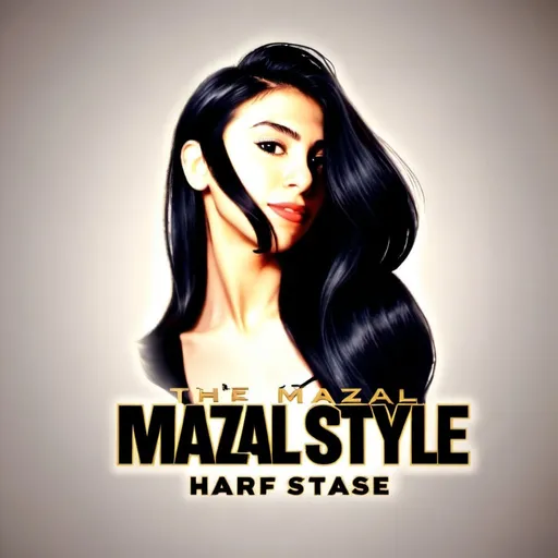 Prompt: Make me a logo for a hair stylist's business called Mazal Style