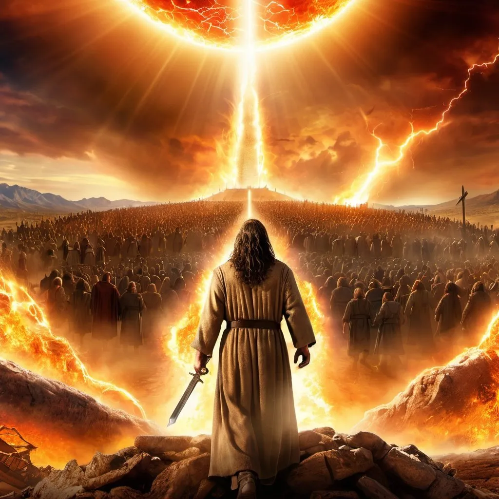 Movie poster based on the Book of Revelation from th...