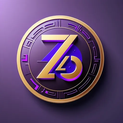 Prompt: 

“Create a modern, sleek cryptocurrency coin logo with a minimalist design. Use bright, bold colors like gold, blue, or purple, and incorporate abstract blockchain motifs or digital circuits. The logo should convey a sense of innovation, security, and future growth. Include futuristic elements like digital networks or technology patterns, wit a clean, high-tech aesthetic. Add “Z”