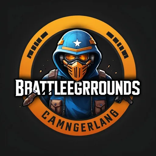 Prompt: A cool logo that says Banger Battlegrounds